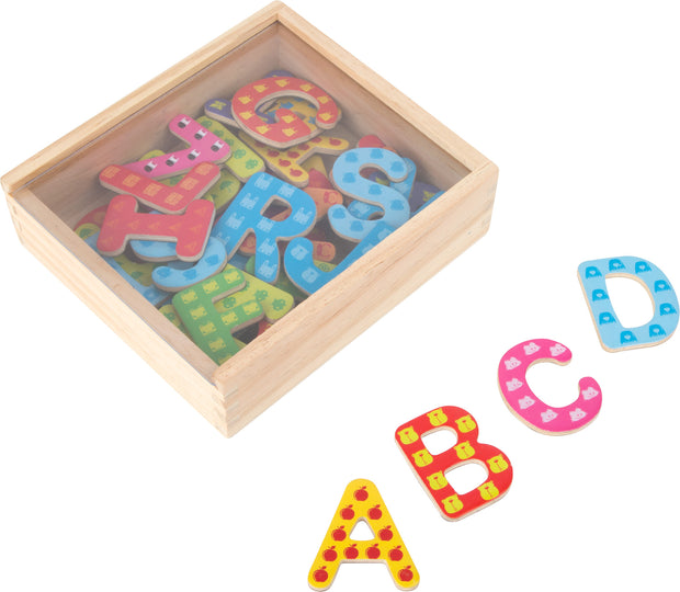 Colorful Magnetic Wooden Alphabet Letters for Personalized Kids' Decor and Learning